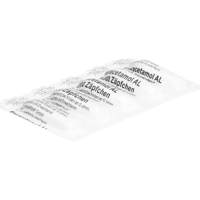 PARACETAMOL AL 1.000 Suppositorien 10 St