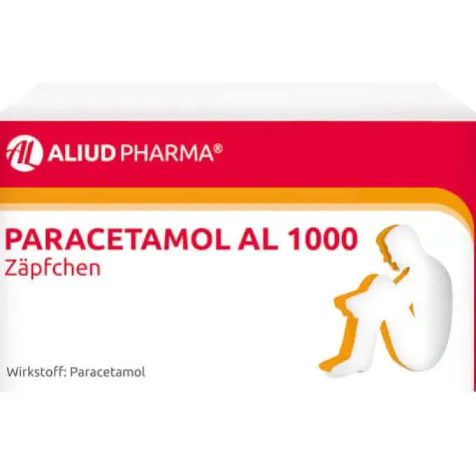 PARACETAMOL AL 1.000 Suppositorien 10 St