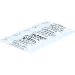 Paracetamol AL 125 Zäpfchen lindern Fieber & Schmerzen bei Säuglingen und Kleinkindern – gut verträglich & einfach anzuwenden. 10 St