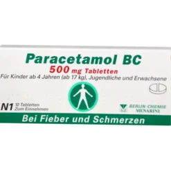 PARACETAMOL BC 500 mg Tabletten 10 St