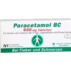 PARACETAMOL BC 500 mg Tabletten 10 St