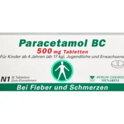 PARACETAMOL BC 500 mg Tabletten 10 St