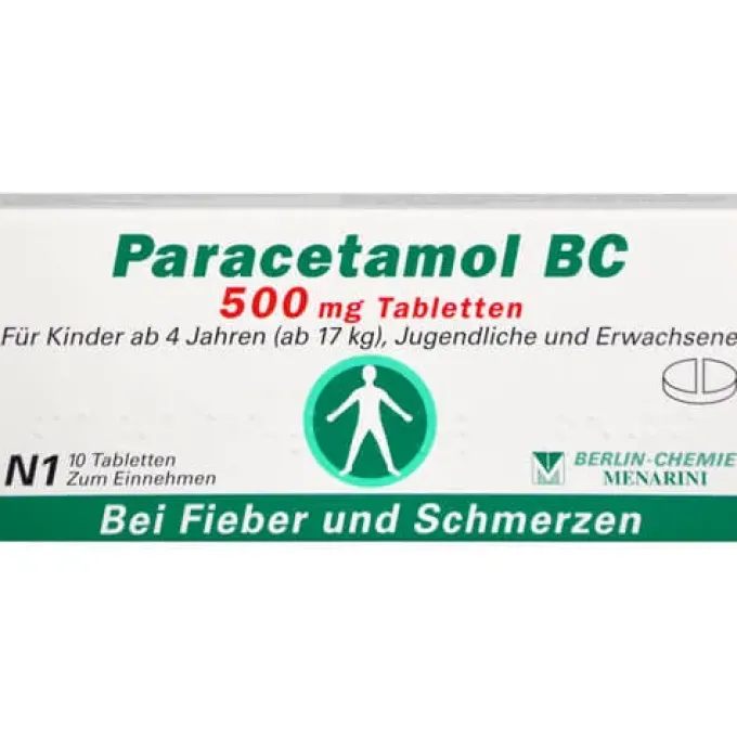 PARACETAMOL BC 500 mg Tabletten 10 St