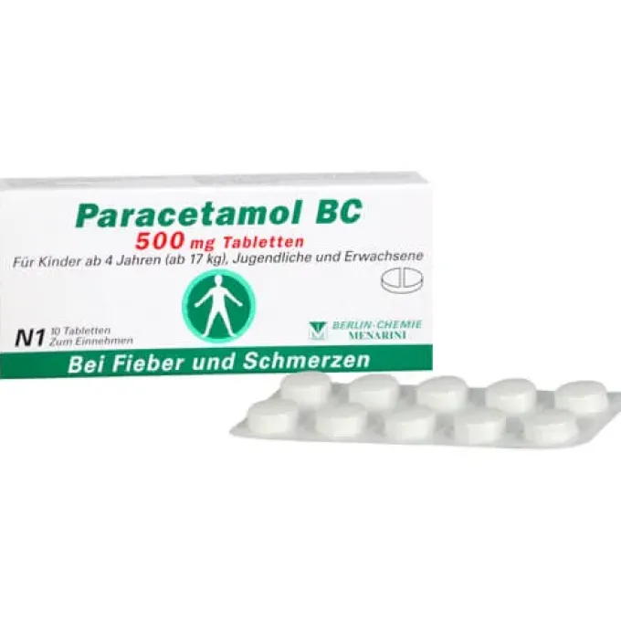 PARACETAMOL BC 500 mg Tabletten 10 St