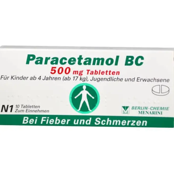 PARACETAMOL BC 500 mg Tabletten 10 St