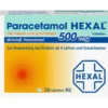 PARACETAMOL 500 mg HEXAL b.Fieber u.Schmerzen Tab. 20 St