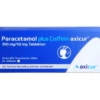 PARACETAMOL plus Coffein axicur 350 mg/50 mg Tabl. 20 St