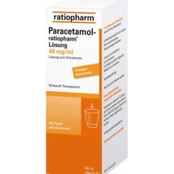 PARACETAMOL-ratiopharm Lösung 100 ml
