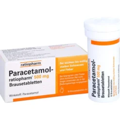 PARACETAMOL-ratiopharm 500 mg Brausetabletten 10 St