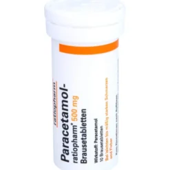PARACETAMOL-ratiopharm 500 mg Brausetabletten 10 St