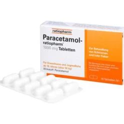 PARACETAMOL-ratiopharm 1.000 mg Tabletten 10 St