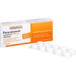 PARACETAMOL-ratiopharm 500 mg Tabletten 20 St