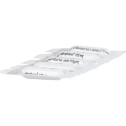 PARACETAMOL-ratiopharm 125 mg Zäpfchen 10 St