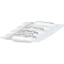 PARACETAMOL-ratiopharm 250 mg Zäpfchen 10 St
