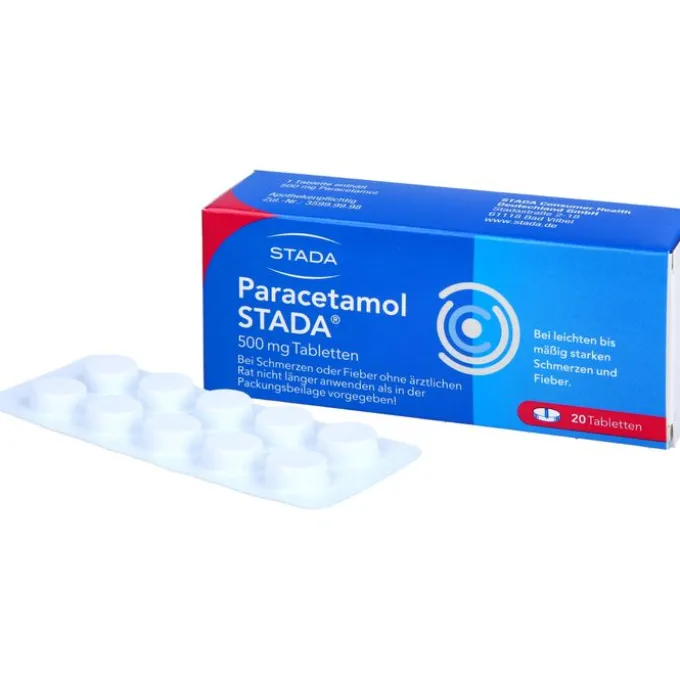 PARACETAMOL STADA 500 mg Tabletten 20 St