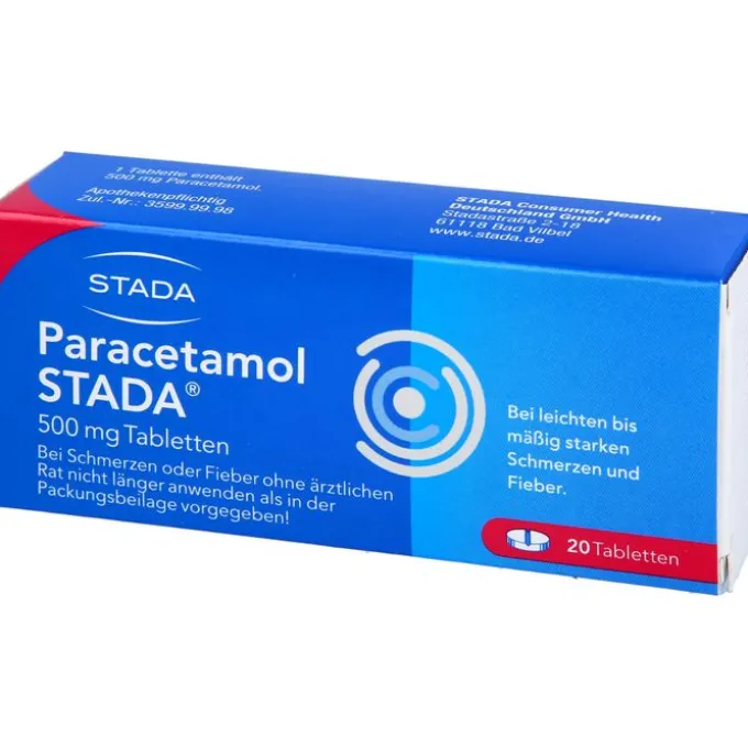 PARACETAMOL STADA 500 mg Tabletten 20 St