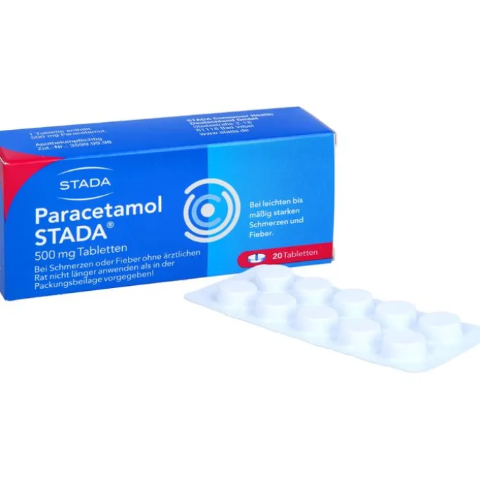 PARACETAMOL STADA 500 mg Tabletten 20 St