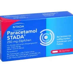 PARACETAMOL STADA 250 mg Zäpfchen 10 St
