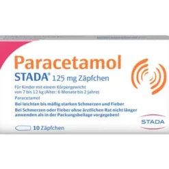 PARACETAMOL STADA 125 mg Zäpfchen 10 St