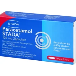 PARACETAMOL STADA 125 mg Zäpfchen 10 St