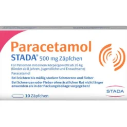 PARACETAMOL STADA 500 mg Zäpfchen 10 St