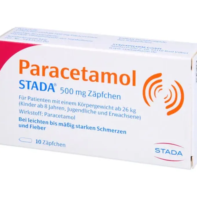 PARACETAMOL STADA 500 mg Zäpfchen 10 St