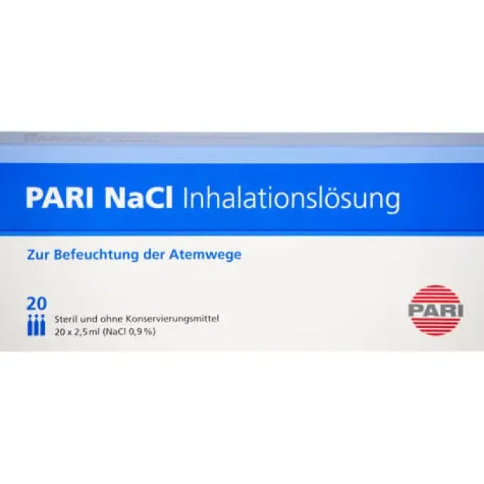 PARI NaCl Inhalationslösung Ampullen 50 ml