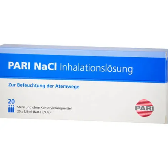 PARI NaCl Inhalationslösung Ampullen 50 ml