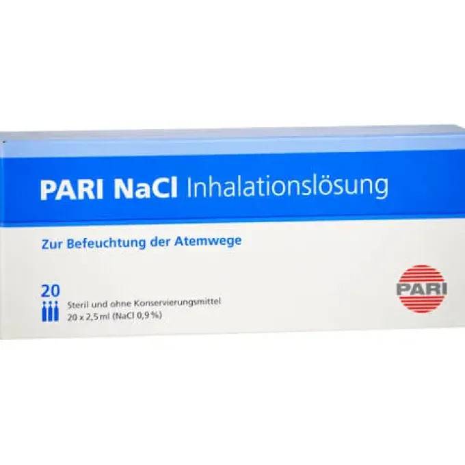 PARI NaCl Inhalationslösung Ampullen 50 ml