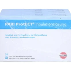 PARI ProtECT Inhalationslösung mit Ectoin Ampullen 60X2,5 ml