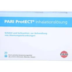 PARI ProtECT Inhalationslösung mit Ectoin Ampullen 20X2,5 ml