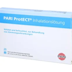 PARI ProtECT Inhalationslösung mit Ectoin Ampullen 20X2,5 ml