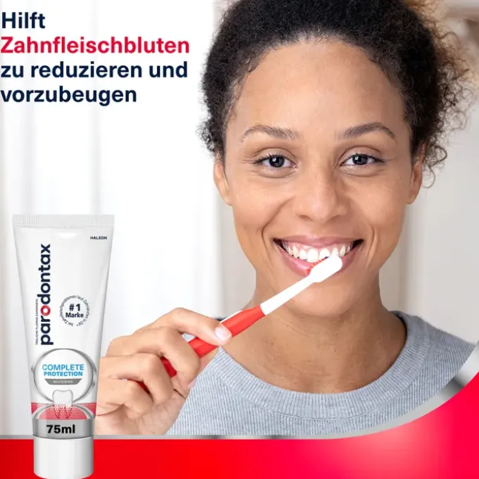 PARODONTAX Complete Protection whitening Zahncreme 75 ml