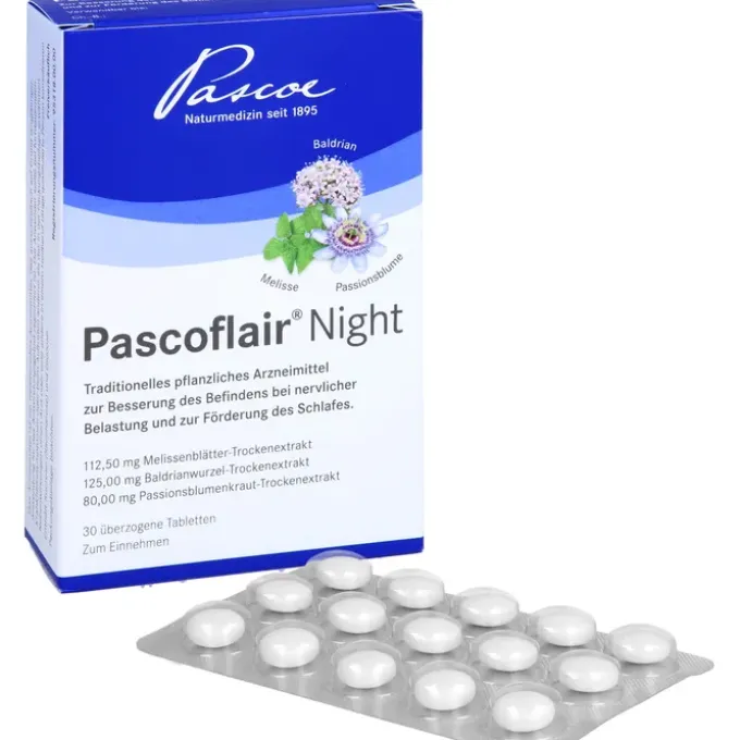 PASCOFLAIR Night überzogene Tabletten 30 St