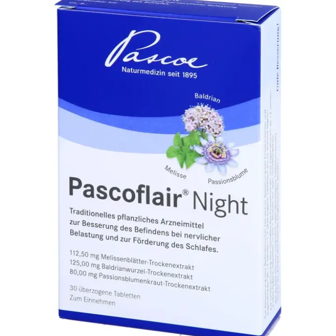 PASCOFLAIR Night überzogene Tabletten 30 St