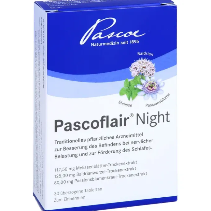 PASCOFLAIR Night überzogene Tabletten 30 St