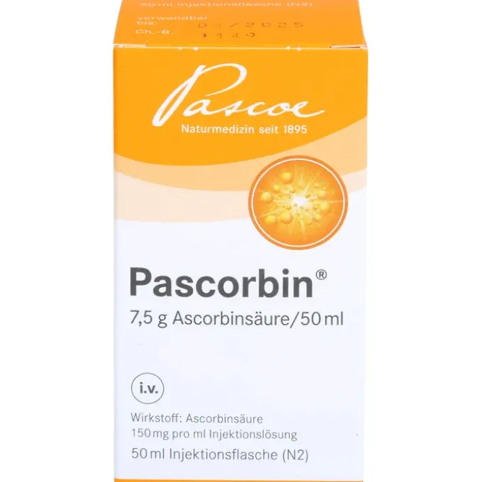 PASCORBIN Injektionslösung Injektionsflasche 50 ml