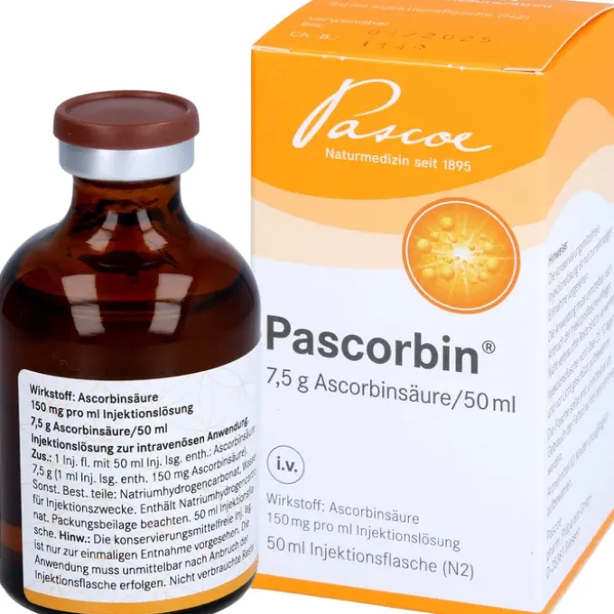 PASCORBIN Injektionslösung Injektionsflasche 50 ml