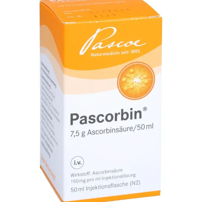 PASCORBIN Injektionslösung Injektionsflasche 50 ml