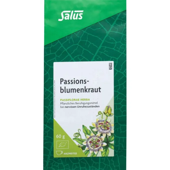 PASSIONSBLUMENKRAUT Arzneitee Passiflorae h.Salus 60 g