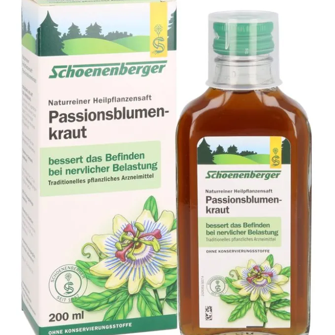 PASSIONSBLUMENKRAUT naturreiner Heilpflanzensaft 200 ml
