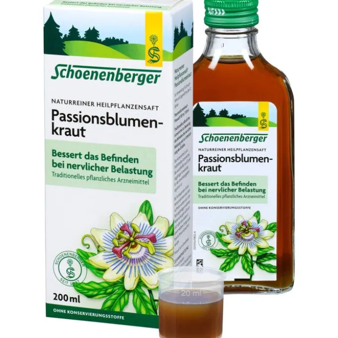 PASSIONSBLUMENKRAUT naturreiner Heilpflanzensaft 200 ml
