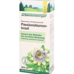 PASSIONSBLUMENKRAUT naturreiner Heilpflanzensaft 200 ml