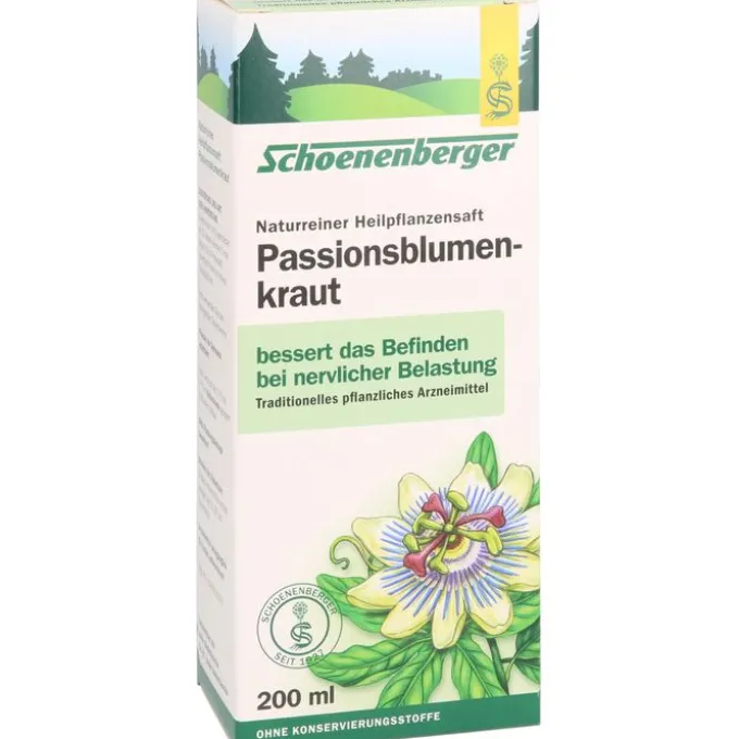 PASSIONSBLUMENKRAUT naturreiner Heilpflanzensaft 200 ml