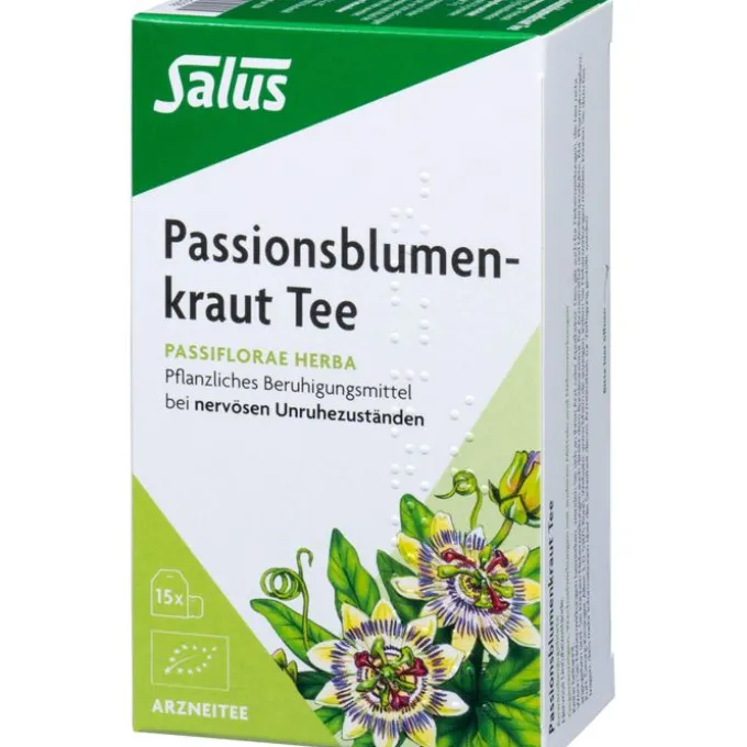 PASSIONSBLUMENKRAUT Tee Passiflorae her.Bio Salus 15 Stück