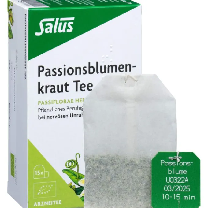 PASSIONSBLUMENKRAUT Tee Passiflorae her.Bio Salus 15 Stück