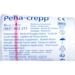 PEHA CREPP Fixierbinde 6 cmx4 m 1 St