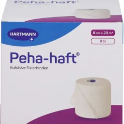 PEHA-HAFT Fixierbinde latexfrei 8 cmx20 m 8 St
