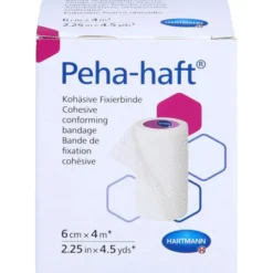 PEHA-HAFT Fixierbinde latexfrei 6 cmx4 m OTC 1 St