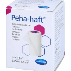 PEHA-HAFT Fixierbinde latexfrei 6 cmx4 m OTC 1 St